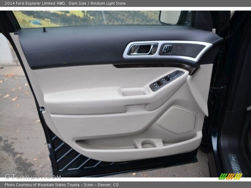 Dark Side / Medium Light Stone 2014 Ford Explorer Limited 4WD