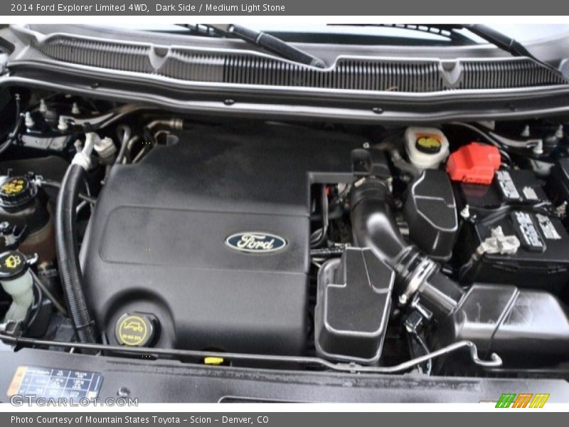 Dark Side / Medium Light Stone 2014 Ford Explorer Limited 4WD