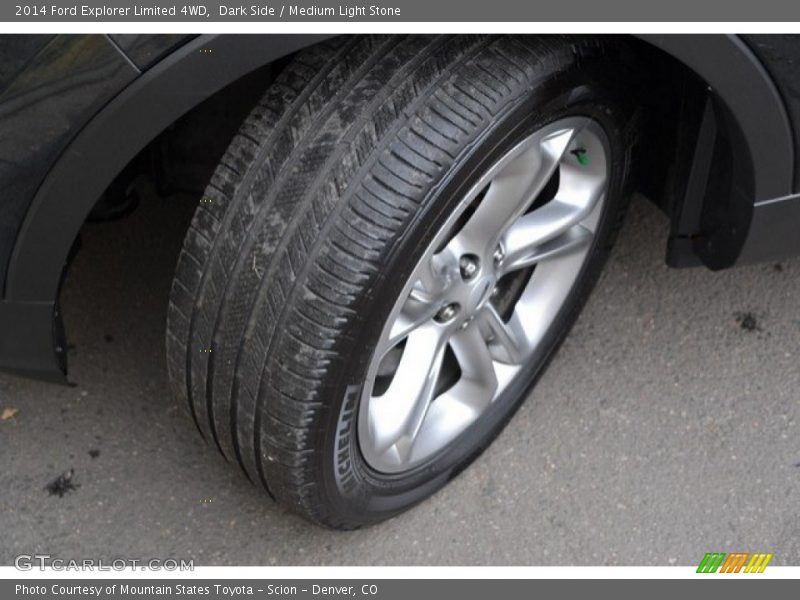 Dark Side / Medium Light Stone 2014 Ford Explorer Limited 4WD