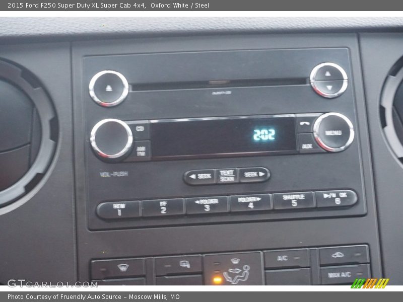Oxford White / Steel 2015 Ford F250 Super Duty XL Super Cab 4x4