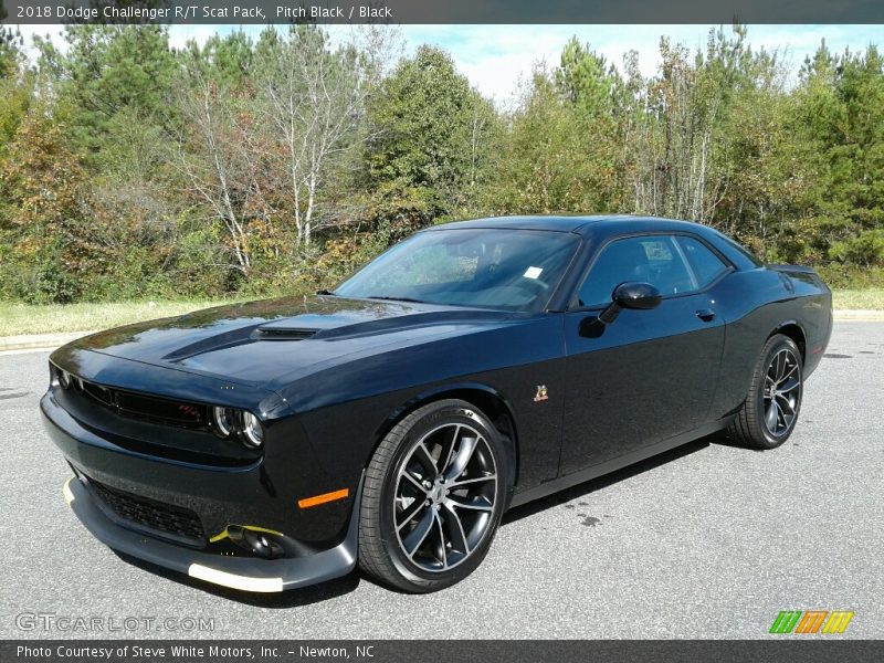 Pitch Black / Black 2018 Dodge Challenger R/T Scat Pack