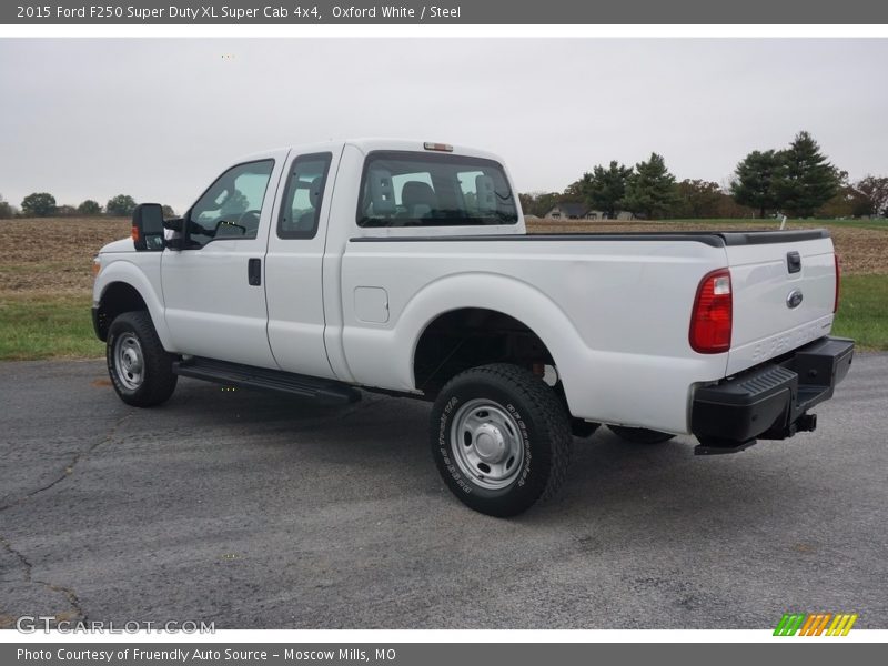 Oxford White / Steel 2015 Ford F250 Super Duty XL Super Cab 4x4
