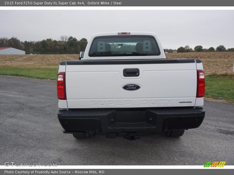 Oxford White / Steel 2015 Ford F250 Super Duty XL Super Cab 4x4