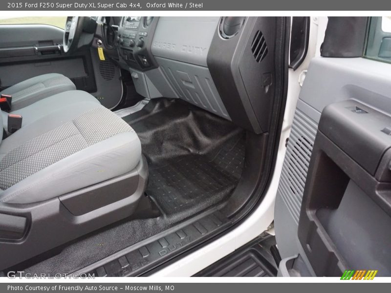 Oxford White / Steel 2015 Ford F250 Super Duty XL Super Cab 4x4