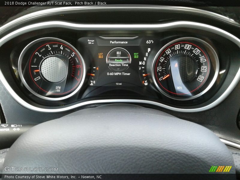 Pitch Black / Black 2018 Dodge Challenger R/T Scat Pack