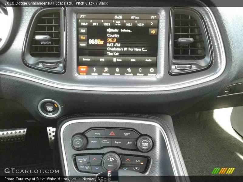 Pitch Black / Black 2018 Dodge Challenger R/T Scat Pack