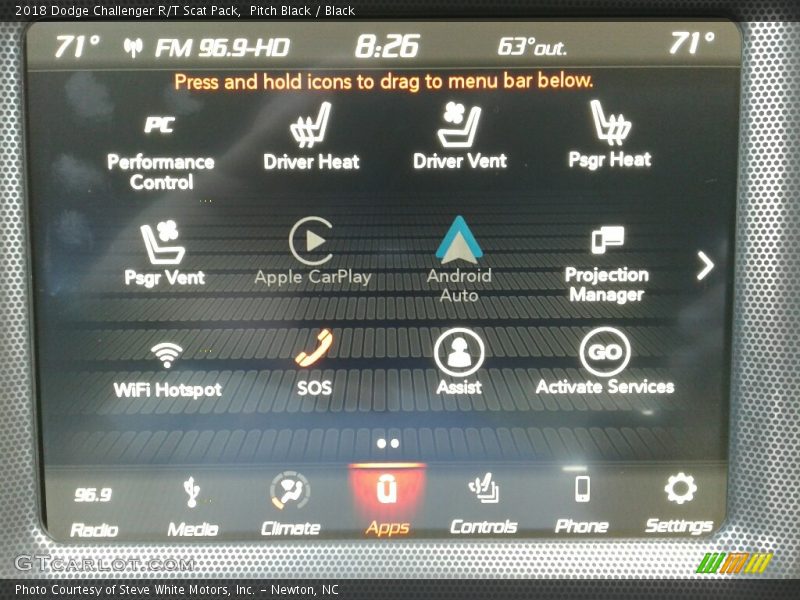 Pitch Black / Black 2018 Dodge Challenger R/T Scat Pack