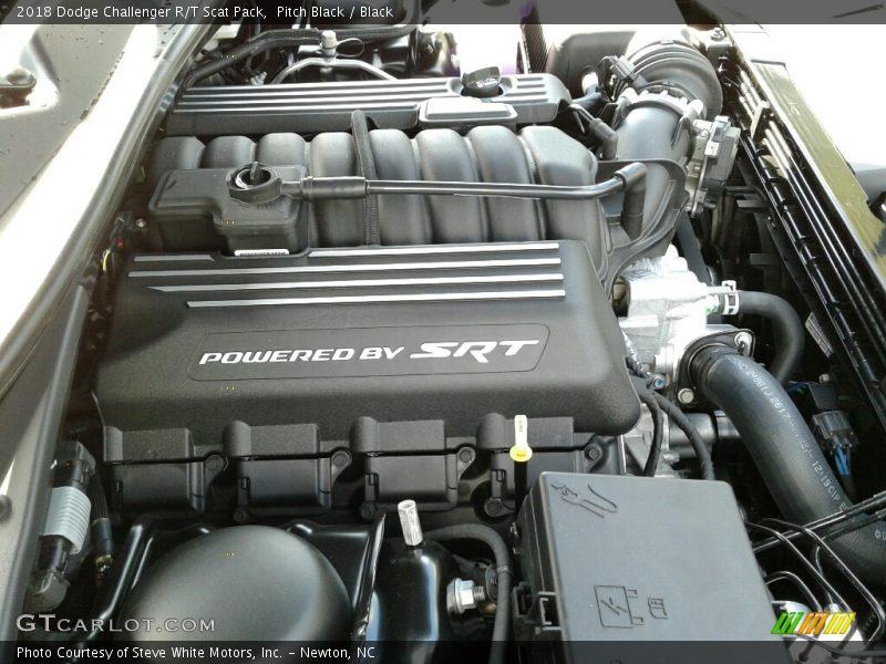 Pitch Black / Black 2018 Dodge Challenger R/T Scat Pack