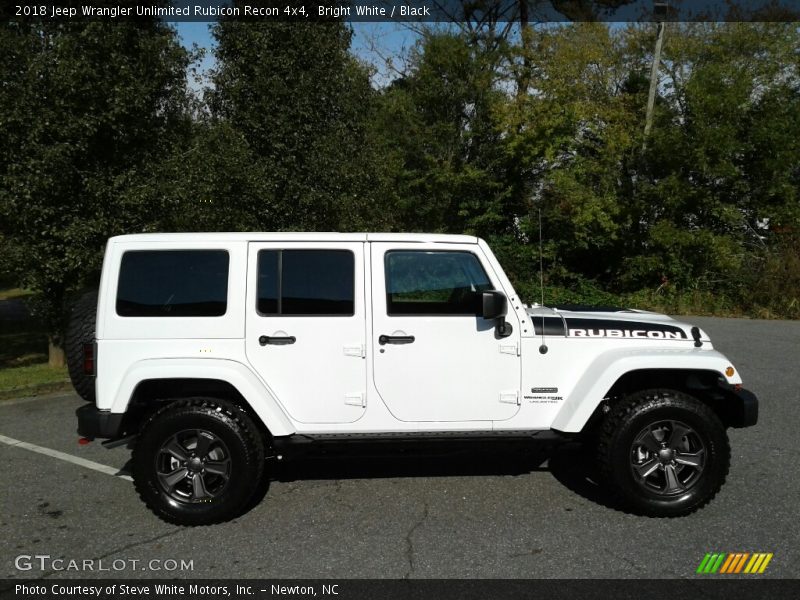 Bright White / Black 2018 Jeep Wrangler Unlimited Rubicon Recon 4x4