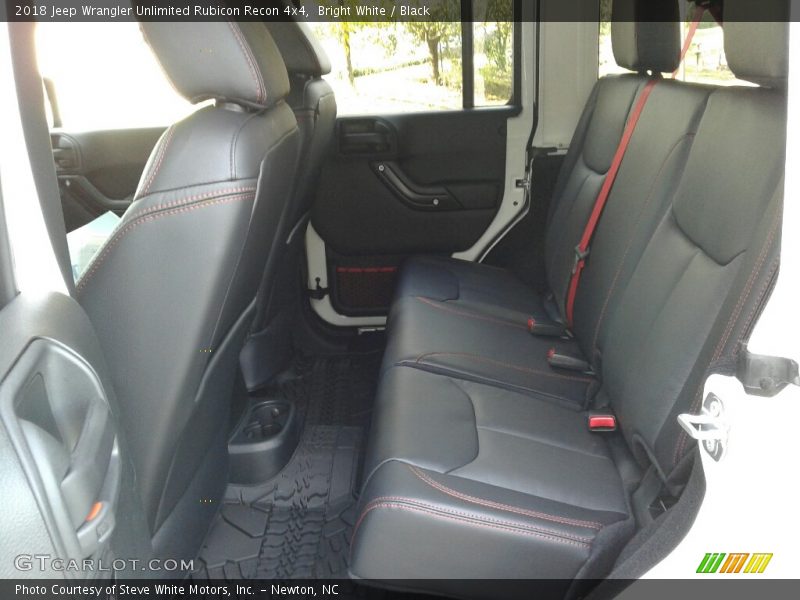 Rear Seat of 2018 Wrangler Unlimited Rubicon Recon 4x4