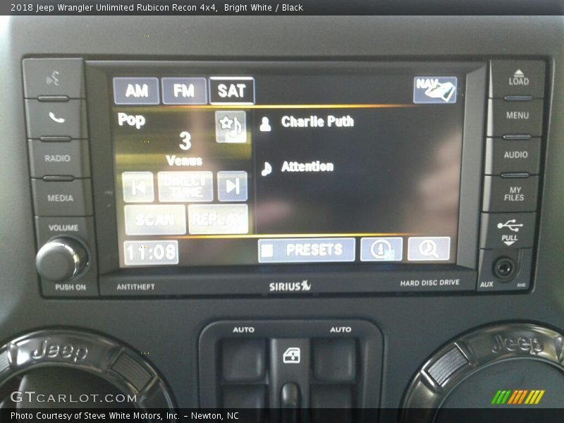 Bright White / Black 2018 Jeep Wrangler Unlimited Rubicon Recon 4x4