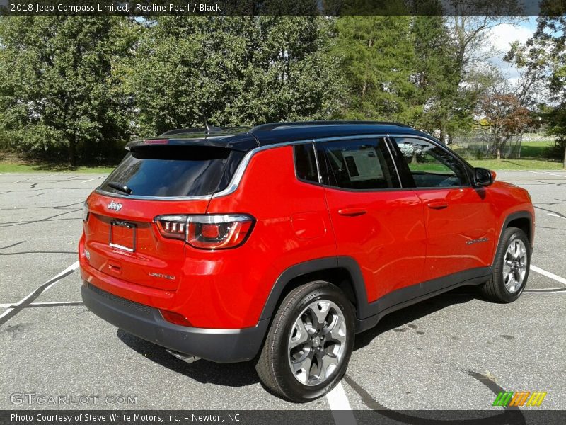 Redline Pearl / Black 2018 Jeep Compass Limited