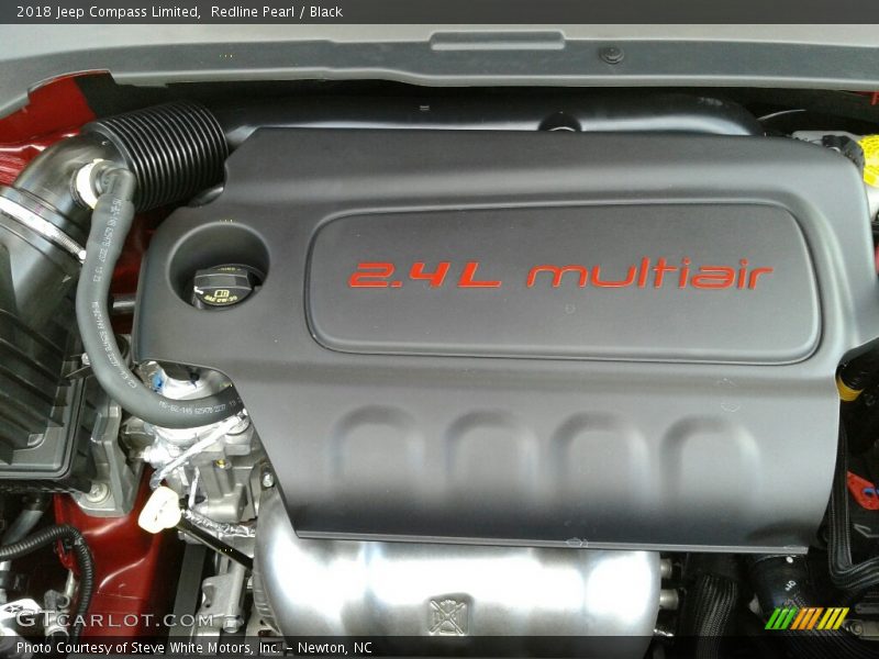 Redline Pearl / Black 2018 Jeep Compass Limited