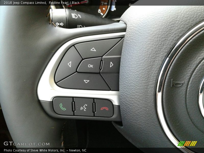 Redline Pearl / Black 2018 Jeep Compass Limited
