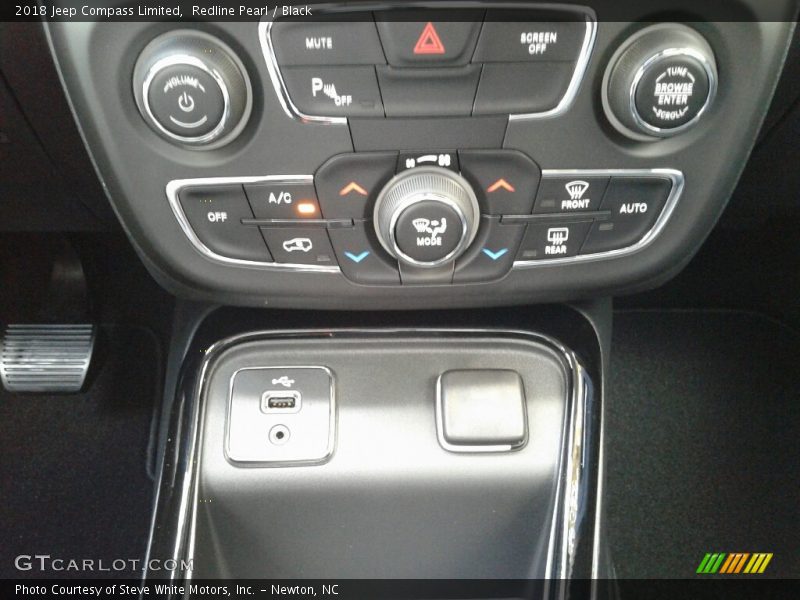 Redline Pearl / Black 2018 Jeep Compass Limited