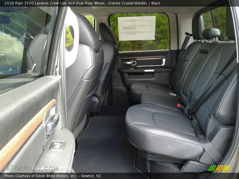 Granite Crystal Metallic / Black 2018 Ram 3500 Laramie Crew Cab 4x4 Dual Rear Wheel