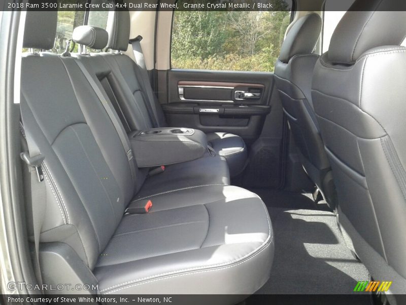 Granite Crystal Metallic / Black 2018 Ram 3500 Laramie Crew Cab 4x4 Dual Rear Wheel