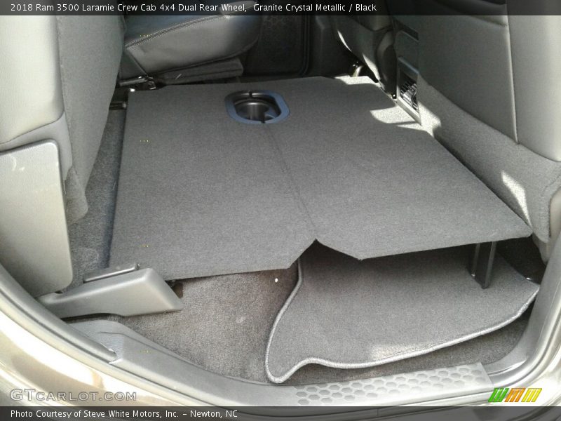 Granite Crystal Metallic / Black 2018 Ram 3500 Laramie Crew Cab 4x4 Dual Rear Wheel