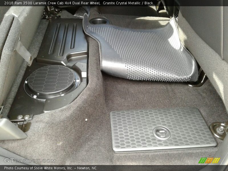 Granite Crystal Metallic / Black 2018 Ram 3500 Laramie Crew Cab 4x4 Dual Rear Wheel