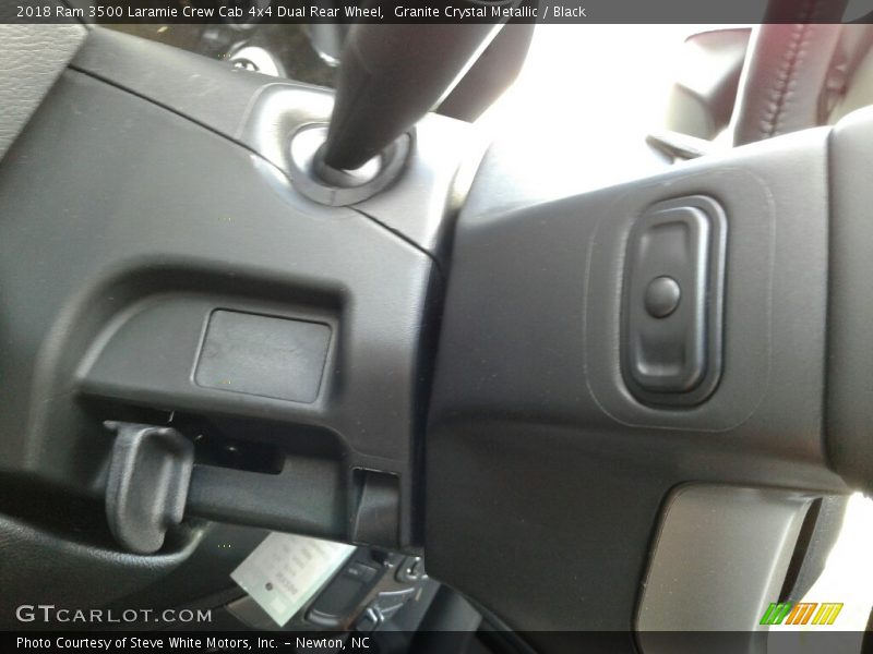 Granite Crystal Metallic / Black 2018 Ram 3500 Laramie Crew Cab 4x4 Dual Rear Wheel