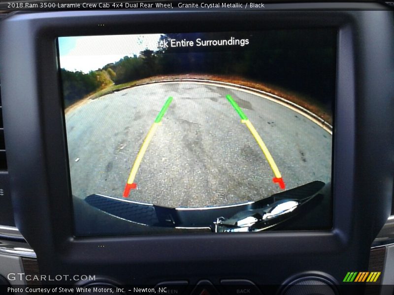 Granite Crystal Metallic / Black 2018 Ram 3500 Laramie Crew Cab 4x4 Dual Rear Wheel