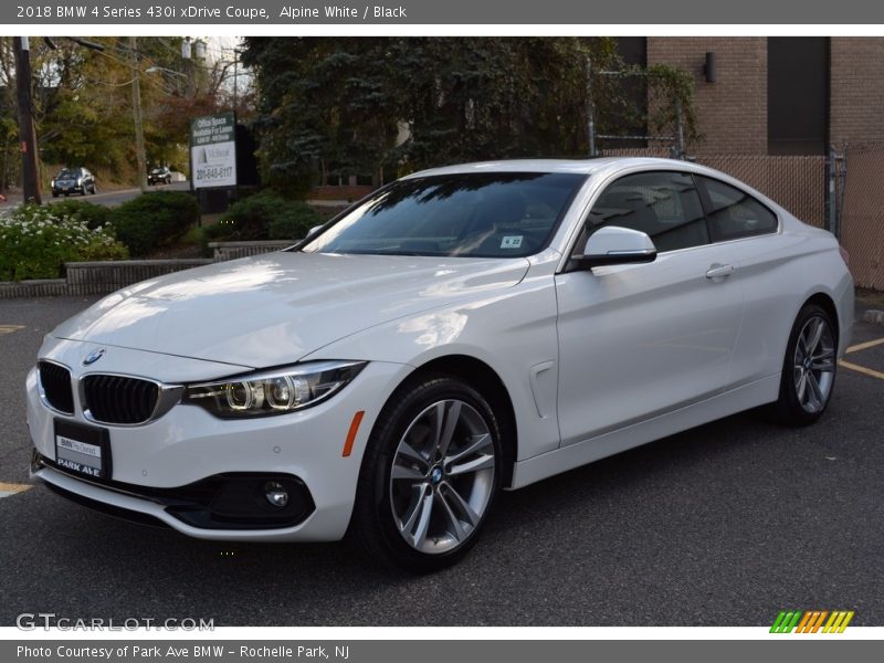 Alpine White / Black 2018 BMW 4 Series 430i xDrive Coupe