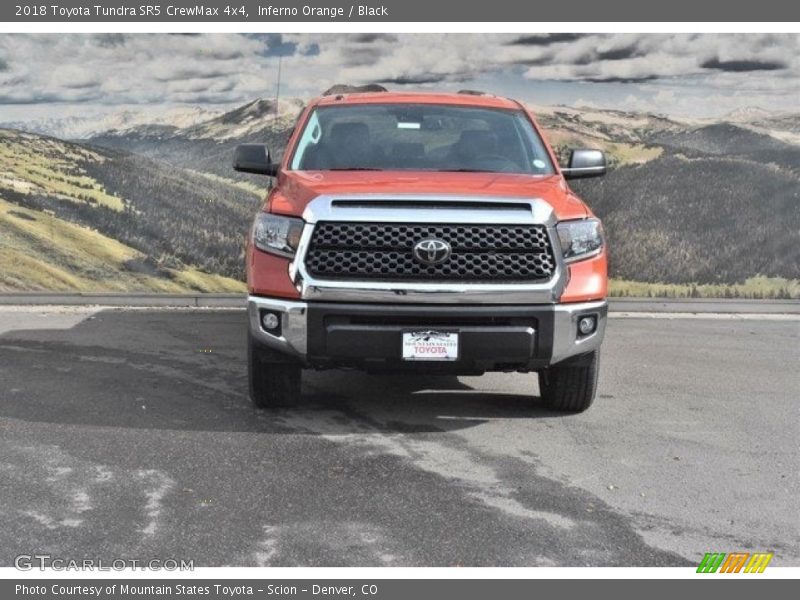 Inferno Orange / Black 2018 Toyota Tundra SR5 CrewMax 4x4