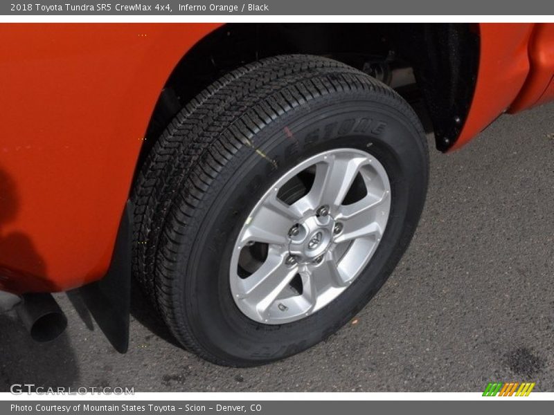 Inferno Orange / Black 2018 Toyota Tundra SR5 CrewMax 4x4