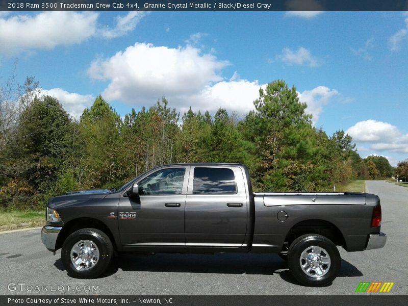  2018 3500 Tradesman Crew Cab 4x4 Granite Crystal Metallic