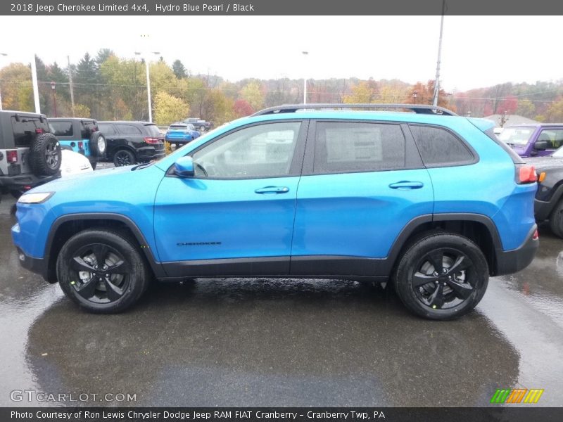  2018 Cherokee Limited 4x4 Hydro Blue Pearl