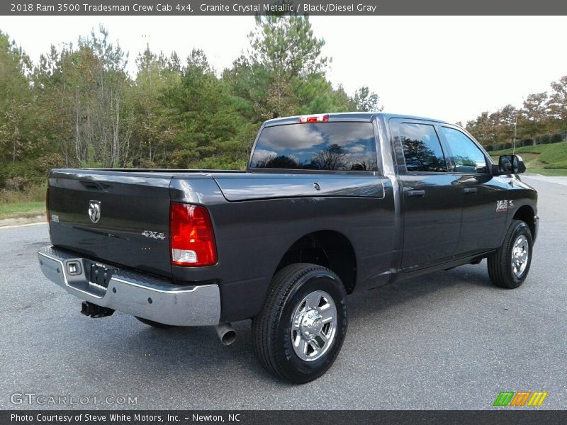 Granite Crystal Metallic / Black/Diesel Gray 2018 Ram 3500 Tradesman Crew Cab 4x4