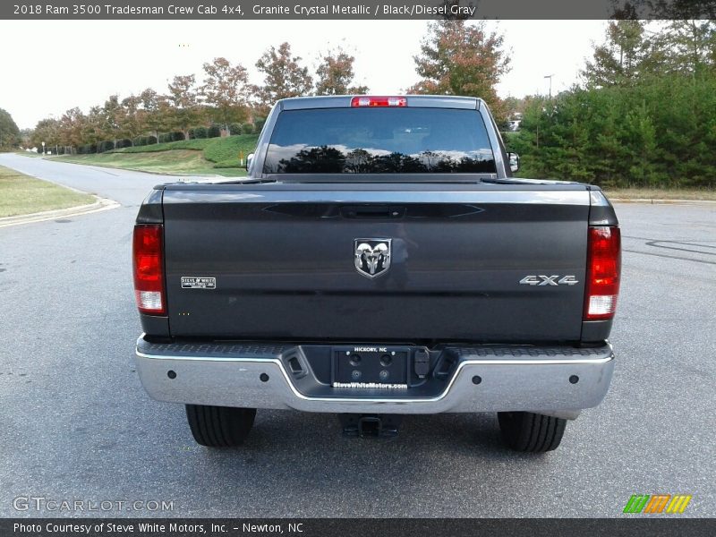 Granite Crystal Metallic / Black/Diesel Gray 2018 Ram 3500 Tradesman Crew Cab 4x4