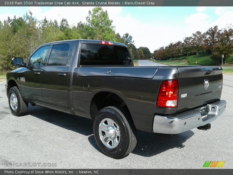 Granite Crystal Metallic / Black/Diesel Gray 2018 Ram 3500 Tradesman Crew Cab 4x4