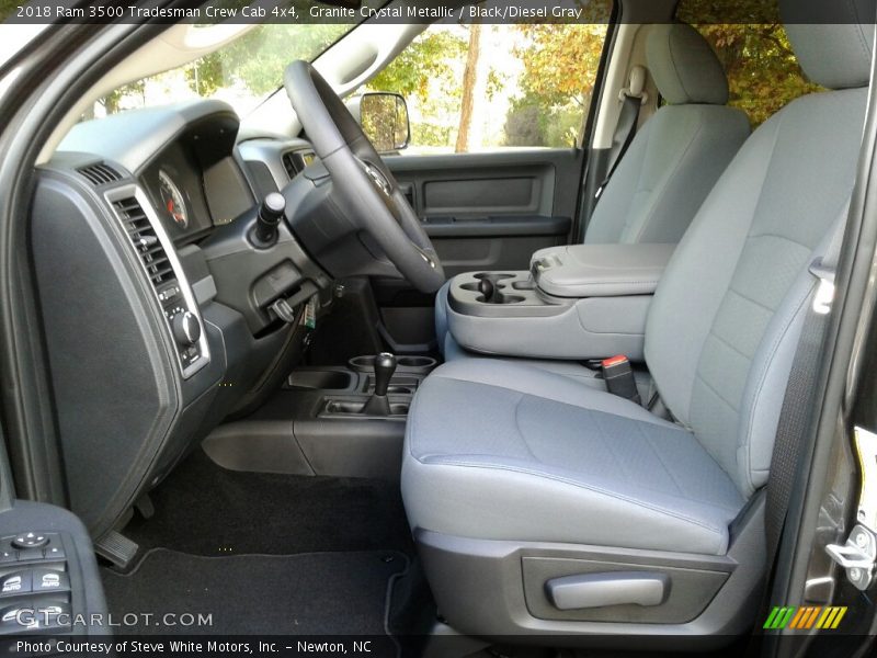 Granite Crystal Metallic / Black/Diesel Gray 2018 Ram 3500 Tradesman Crew Cab 4x4