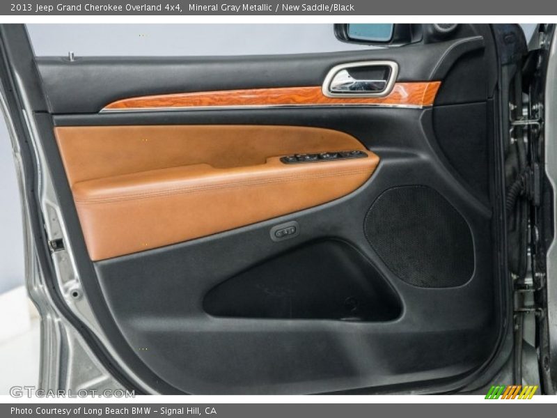 Mineral Gray Metallic / New Saddle/Black 2013 Jeep Grand Cherokee Overland 4x4