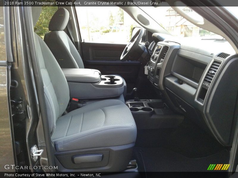 Front Seat of 2018 3500 Tradesman Crew Cab 4x4