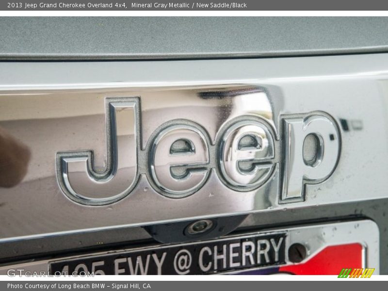 Mineral Gray Metallic / New Saddle/Black 2013 Jeep Grand Cherokee Overland 4x4