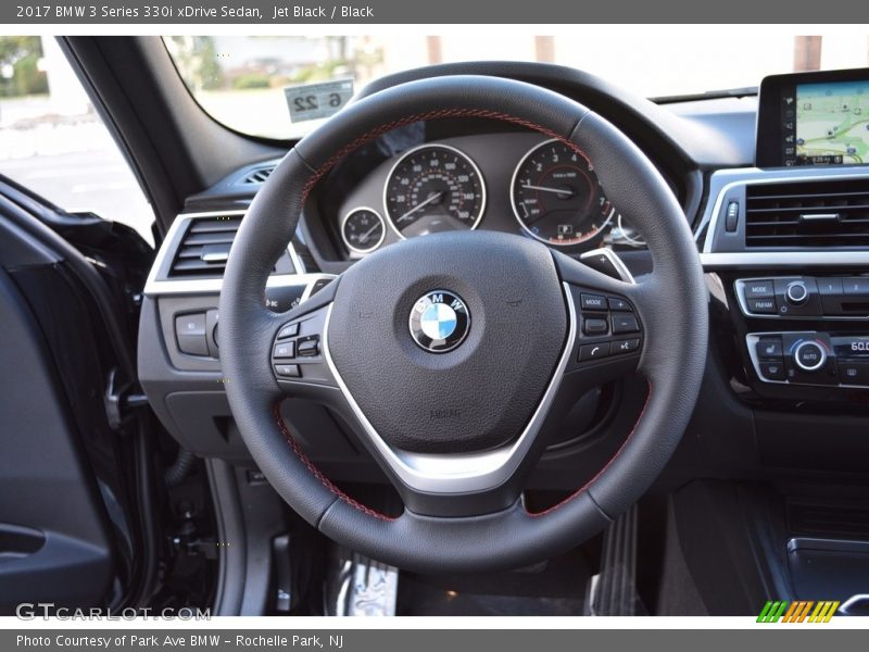 Jet Black / Black 2017 BMW 3 Series 330i xDrive Sedan