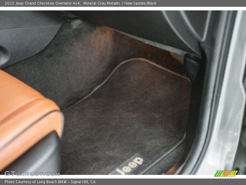Mineral Gray Metallic / New Saddle/Black 2013 Jeep Grand Cherokee Overland 4x4