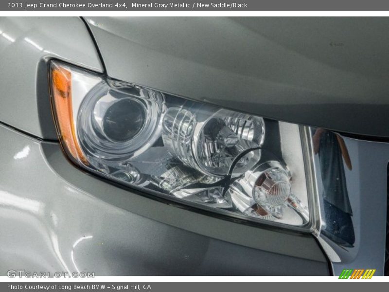 Mineral Gray Metallic / New Saddle/Black 2013 Jeep Grand Cherokee Overland 4x4