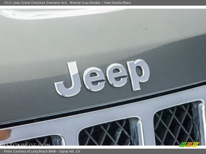 Mineral Gray Metallic / New Saddle/Black 2013 Jeep Grand Cherokee Overland 4x4