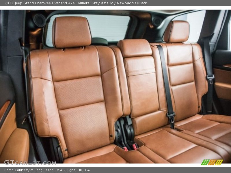 Mineral Gray Metallic / New Saddle/Black 2013 Jeep Grand Cherokee Overland 4x4