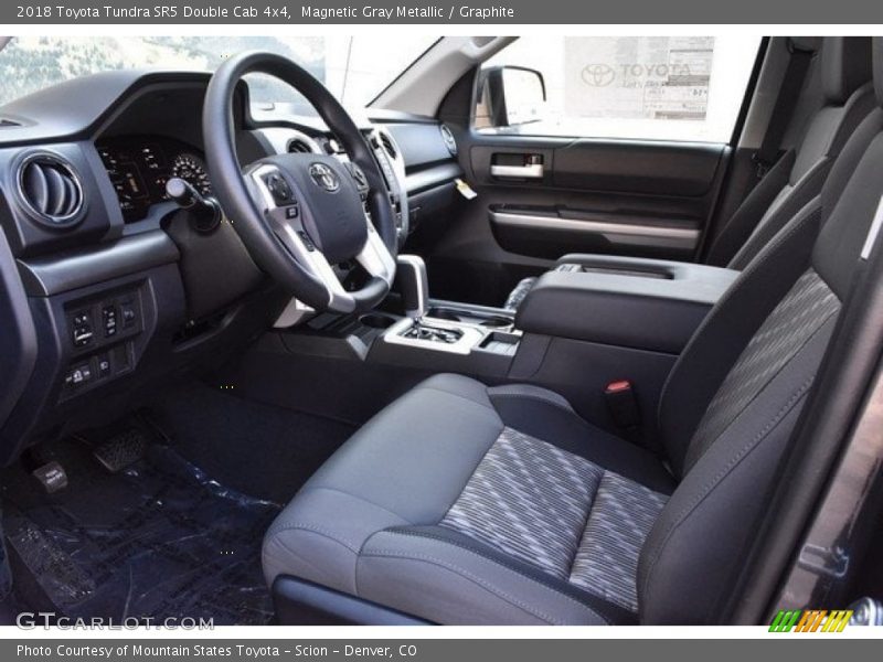 Magnetic Gray Metallic / Graphite 2018 Toyota Tundra SR5 Double Cab 4x4