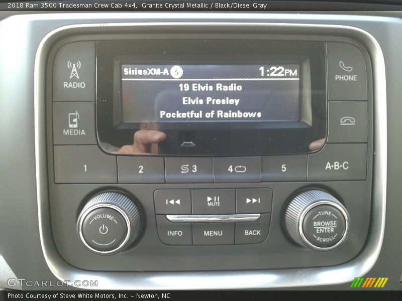 Controls of 2018 3500 Tradesman Crew Cab 4x4