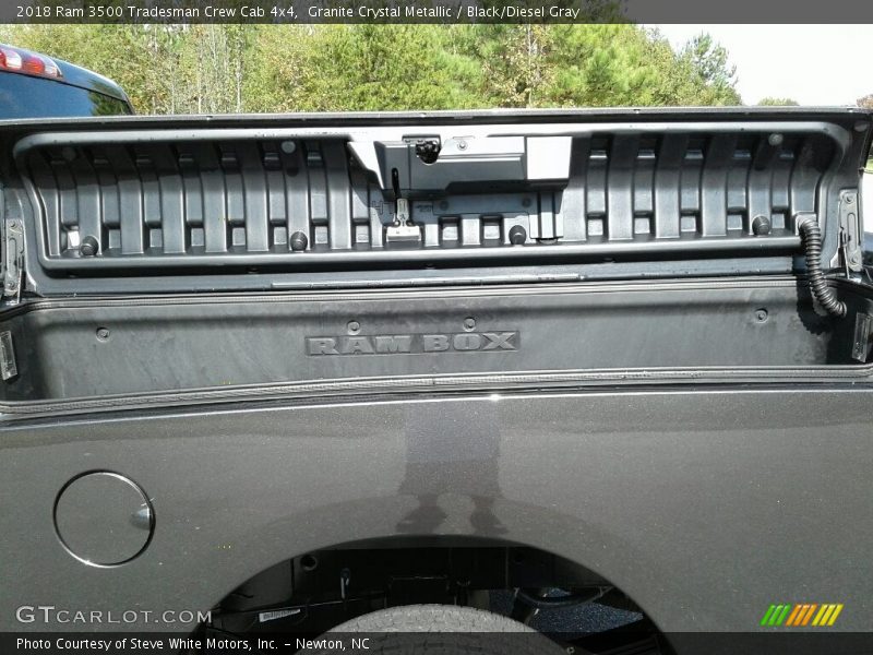 Granite Crystal Metallic / Black/Diesel Gray 2018 Ram 3500 Tradesman Crew Cab 4x4