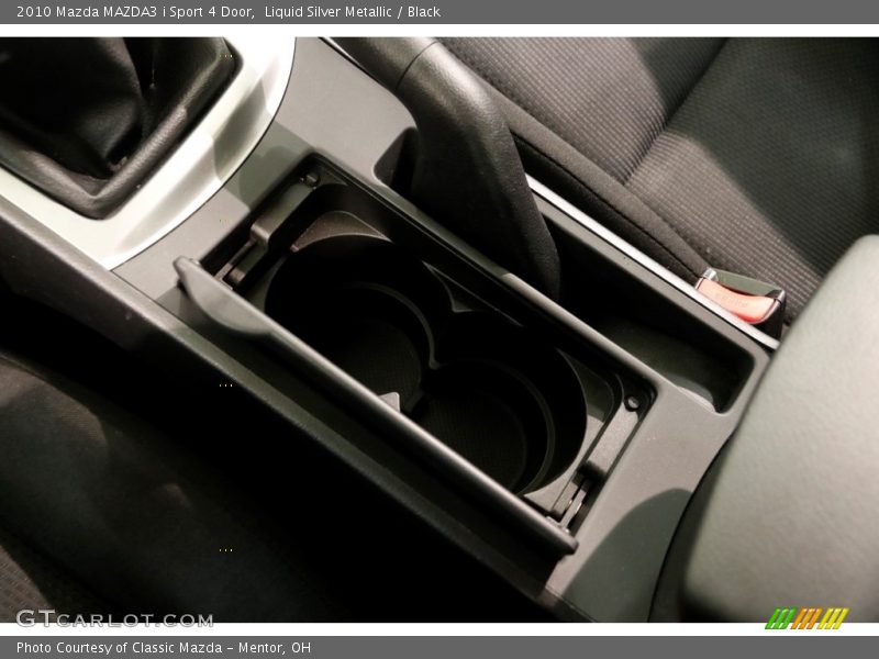 Liquid Silver Metallic / Black 2010 Mazda MAZDA3 i Sport 4 Door