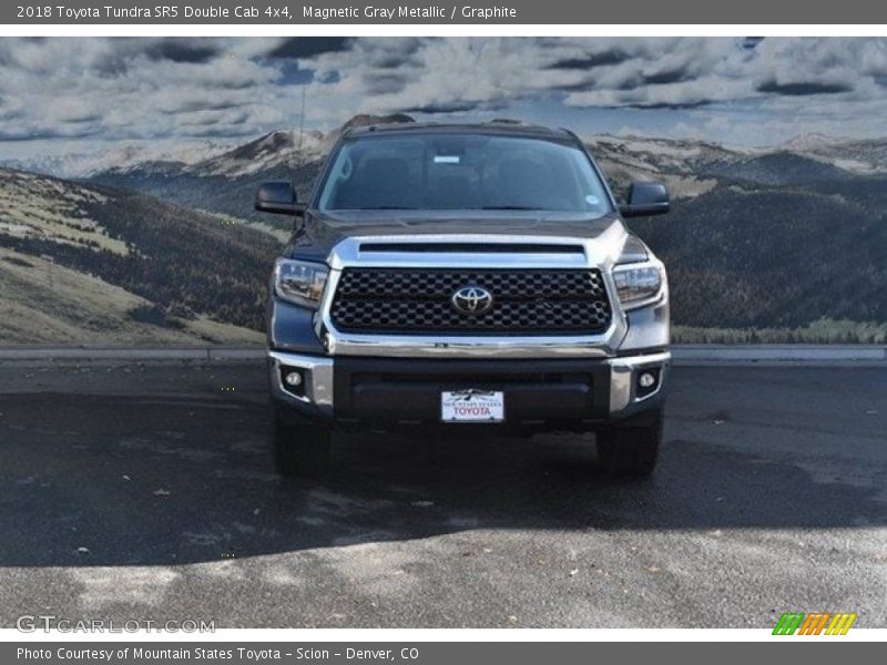 Magnetic Gray Metallic / Graphite 2018 Toyota Tundra SR5 Double Cab 4x4