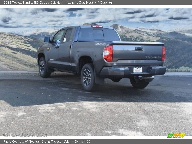 Magnetic Gray Metallic / Graphite 2018 Toyota Tundra SR5 Double Cab 4x4