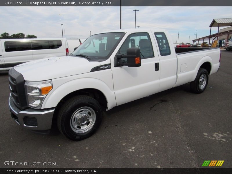 Oxford White / Steel 2015 Ford F250 Super Duty XL Super Cab