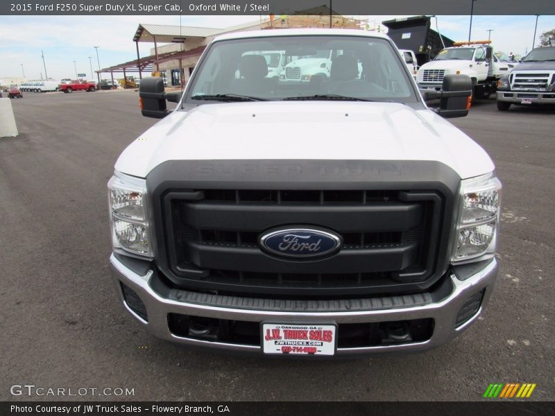 Oxford White / Steel 2015 Ford F250 Super Duty XL Super Cab